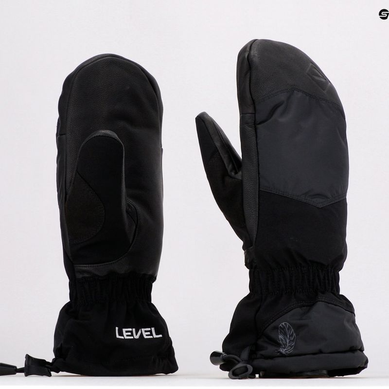 Mănușă de snowboard pentru bărbați Level Yeti Mitt negru 2085 7