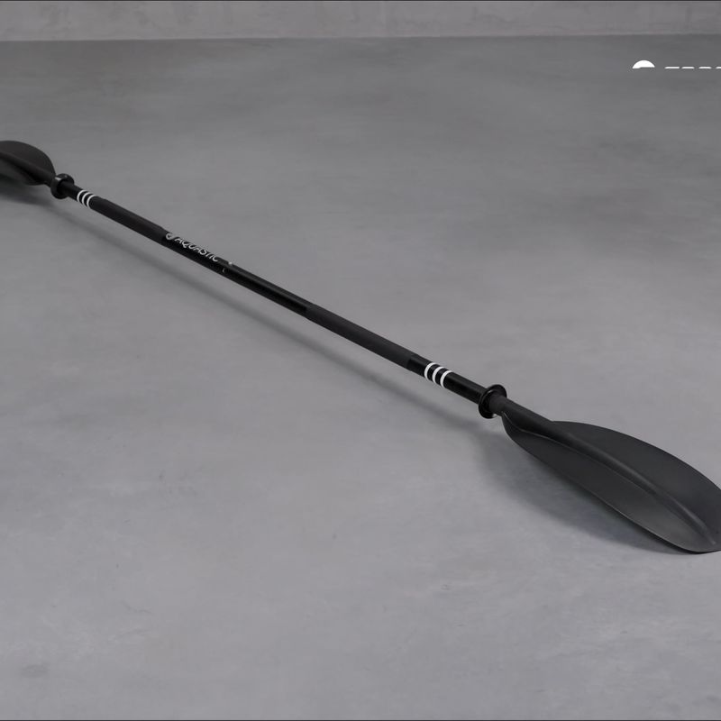 AQUASTIC 2 părți caiac vâslă 220 cm negru AQS-KPD001 12
