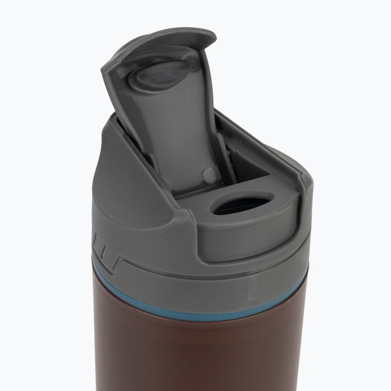 Sticlă turistică cu filtru Bachgold Selfpress Waterfilter 500 ml roșu 4