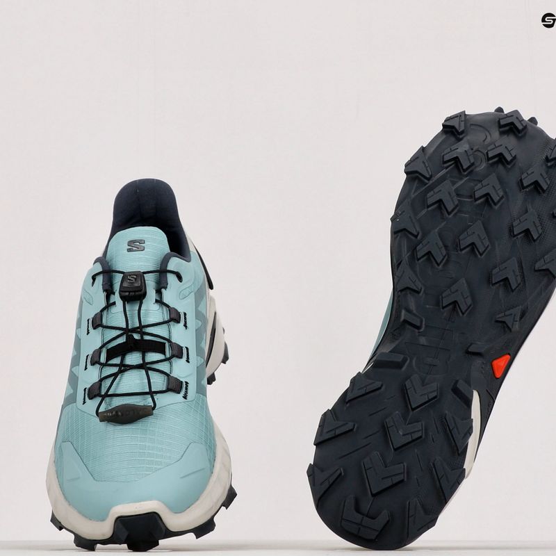 Pantofi de alergare pentru femei Salomon Supercross 4 GTX verde L41737300 13