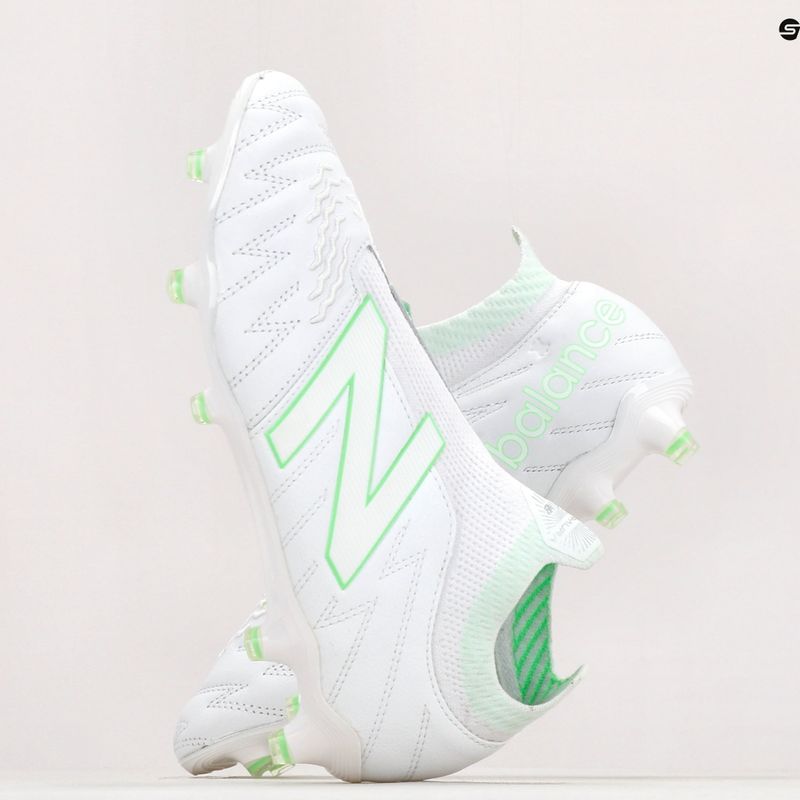 New Balance Tekela V3+ Pro Leather FG ghete de fotbal alb MSTKFW35.D.085 10