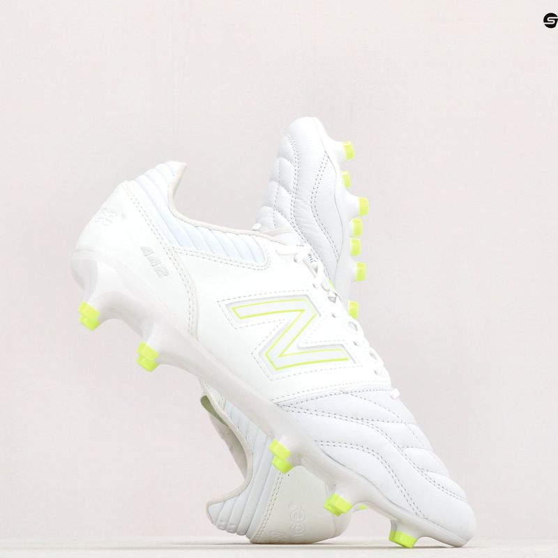 New Balance 442 V2 Pro FG pentru bărbați ghete de fotbal alb MS41FWW2.D.085 11