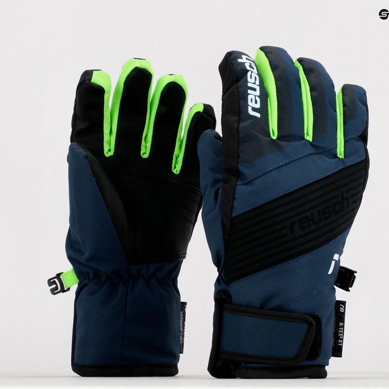 Mănușă de schi pentru copii Reusch Duke R-Tex XT albastru marin/negru 62/61/212 6