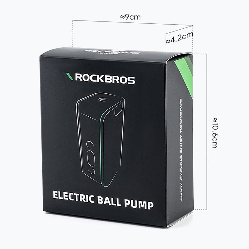 Pompă electrică pentru mingi Rockbros 42520006 20psi blue 5