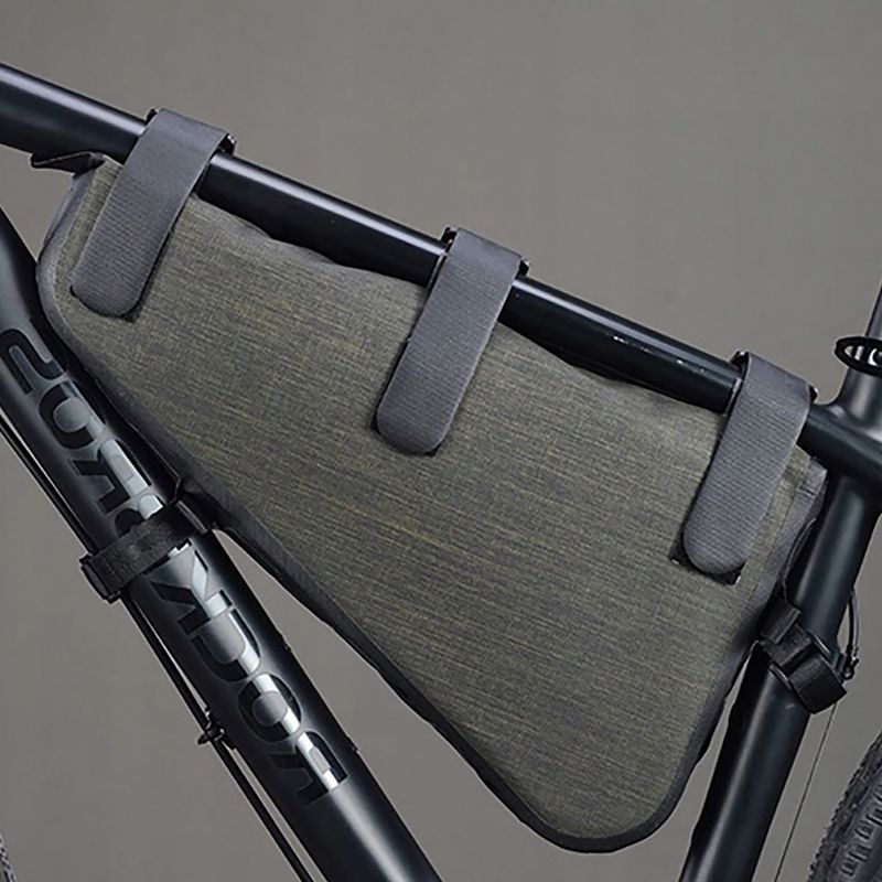 Geantă de bicicletă pentru cadru Rockbros AS-017 5 l dark green 7