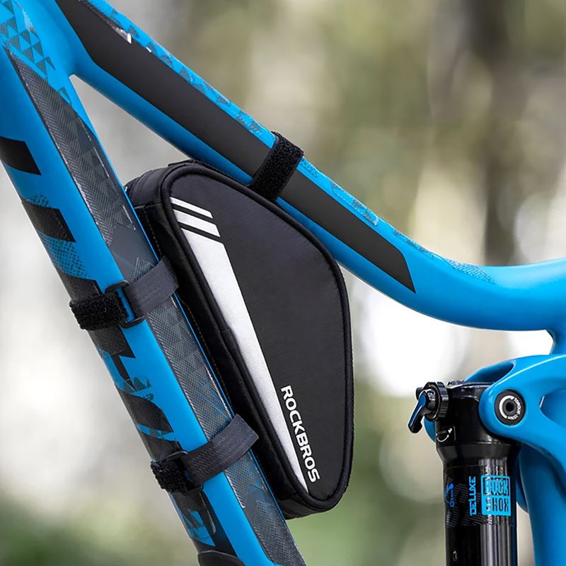 Geantă de bicicletă pentru cadru Rockbros B55-BK 0,7 l black 6
