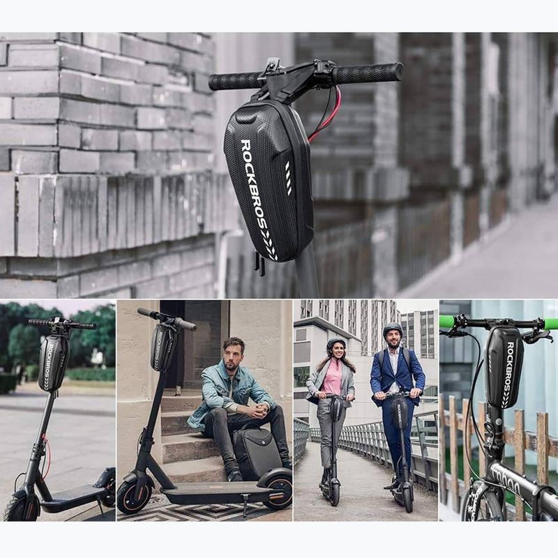 Geantă de bicicletă pentru cadru Rockbros B62-1 3 l black 5