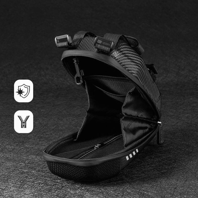 Geantă de bicicletă pentru cadru Rockbros B62-1 3 l black 6