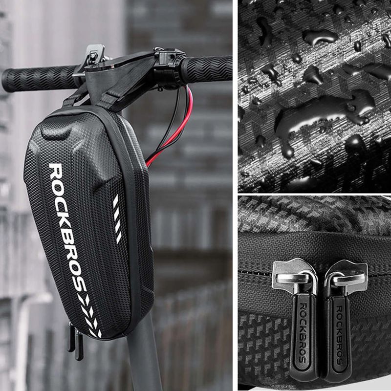 Geantă de bicicletă pentru cadru Rockbros B62-1 3 l black 8