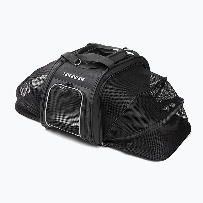 Geantă de bicicletă pentru transportul animalelor de companie Rockbros 30140028 25 l black 3