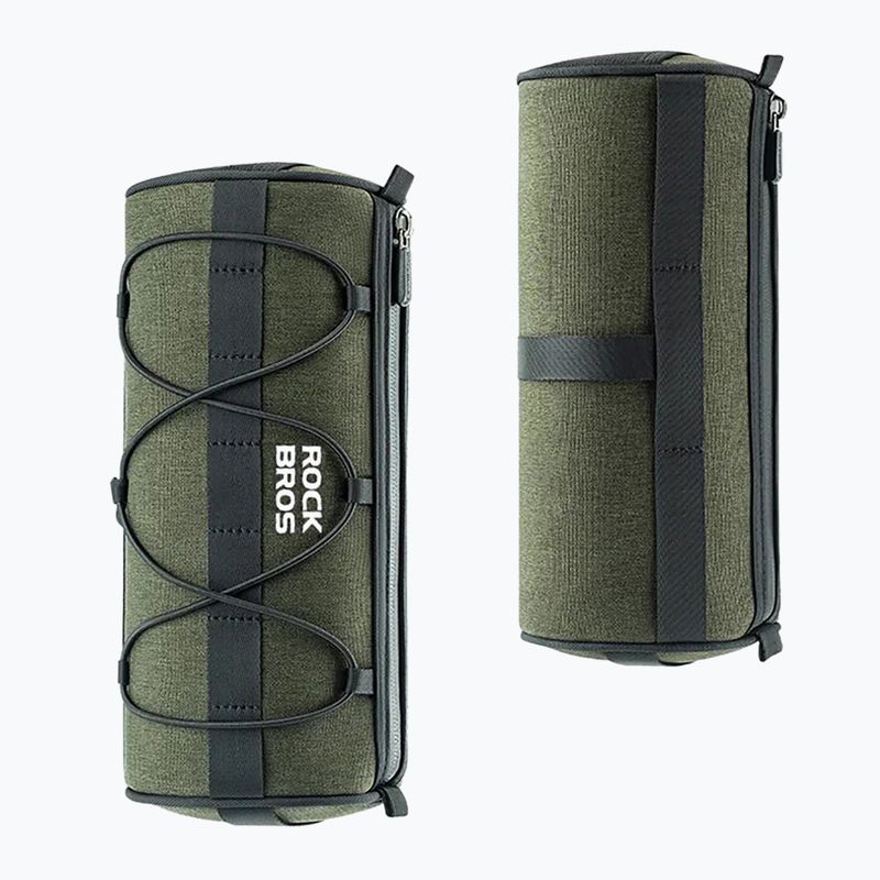 Geantă de bicicletă pentru ghidon Rockbros 30110049 2 l green 2