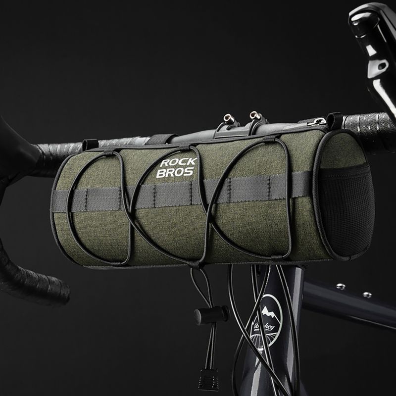 Geantă de bicicletă pentru ghidon Rockbros 30110049 2 l green 6