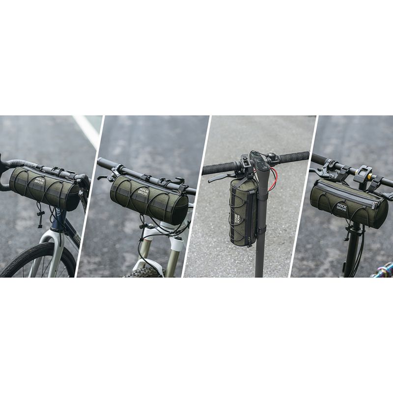 Geantă de bicicletă pentru ghidon Rockbros 30110049 2 l green 9