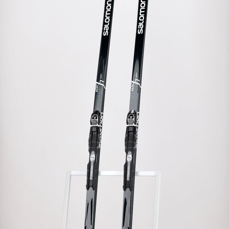 Salomon Aero 7 Eskin + Prolink Access schi fond negru/roșu L412131PM 14