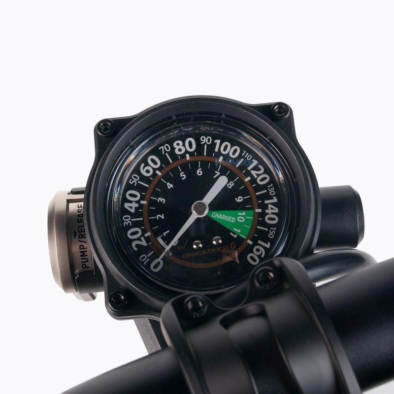 Pompă de bicicletă Blackburn Chamber Tubless 160psi gri BBN-7085522 2