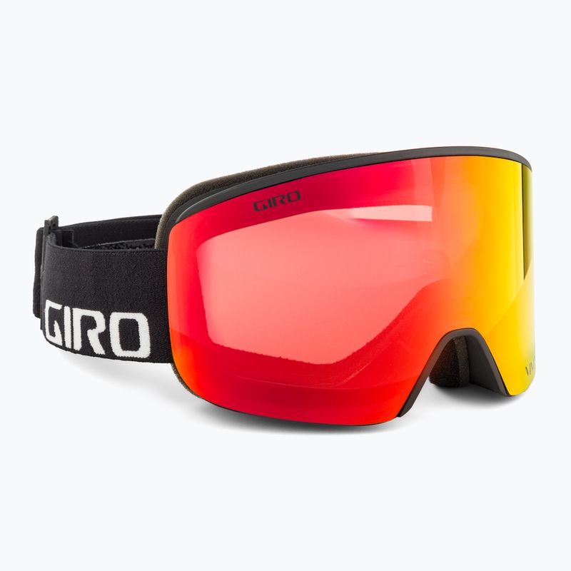 Ochelari de schi Giro Axis black wordmark/ember/infrared 2
