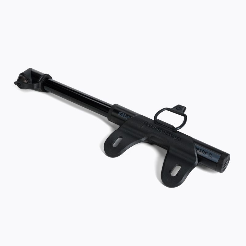 Blackburn Airstik SL HP pompă de bicicletă manuală 160psi negru BBN-7085514 2