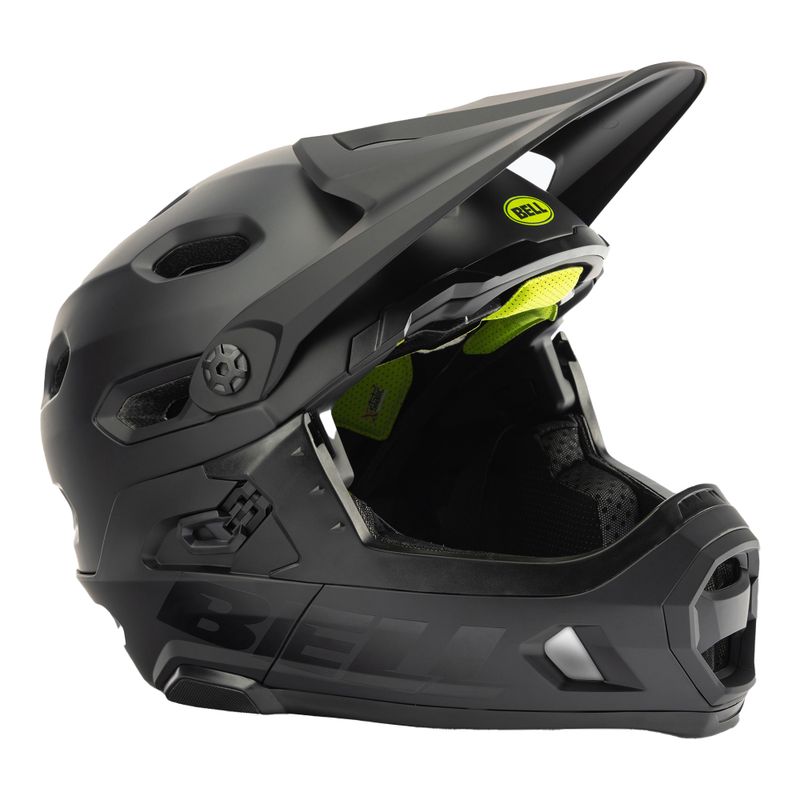 Cască de bicicletă BELL Full Face SUPER DH MIPS SPHERICAL, negru, BEL-7088078