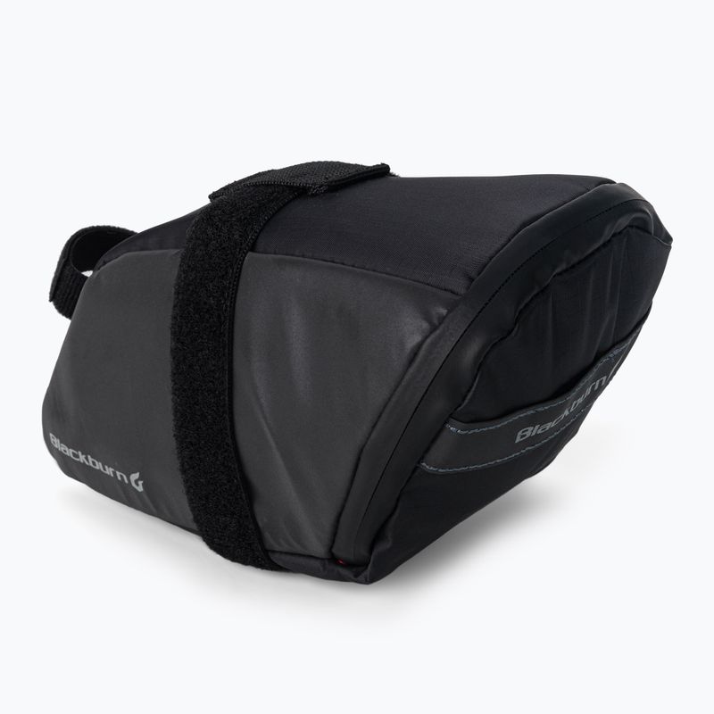 Blackburn Grid Grid Geantă de scaun de bicicletă reflectorizantă mare negru BBN-7096320