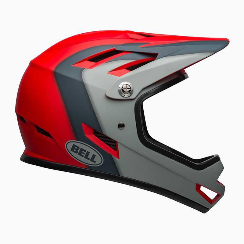 Cască de bicicletă  Bell Sanction matte crimson/slate/gray 2