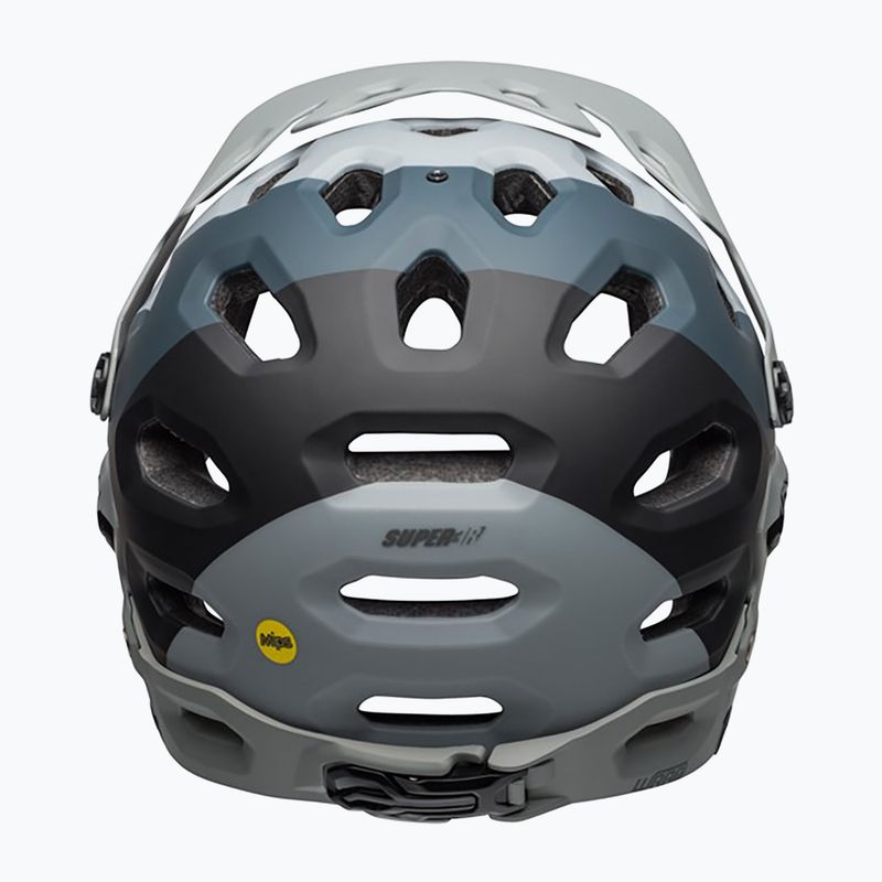 Cască de ciclism Bell Full Face Super 3R MIPS downdraft matte gray/gunmetal 4
