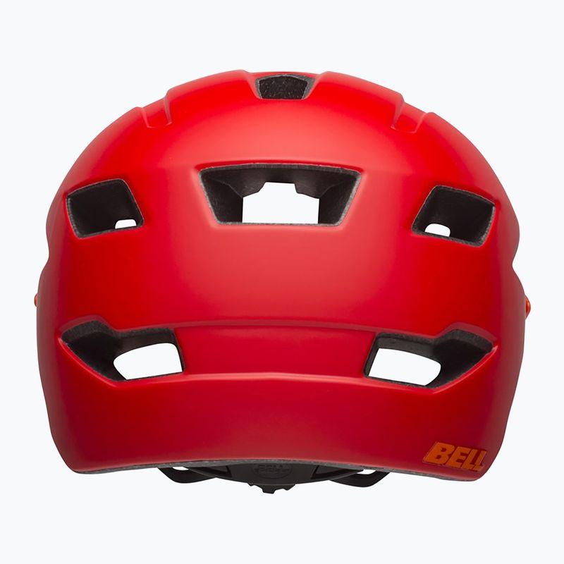Cască de ciclism pentru copii Bell Sidetrack Integrated MIPS Jr matte red/orange 3