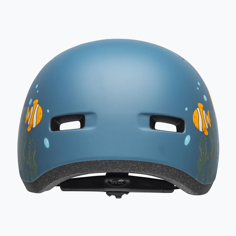 Cască de ciclism pentru copii Bell Lil Ripper clown fish matte gray/blue 3