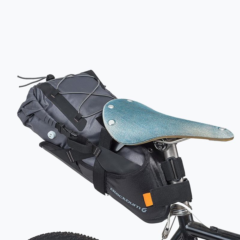 Geantă de bicicletă pentru scaun Blackburn Outpost Elite Seat Pack 10,5 l gri 4