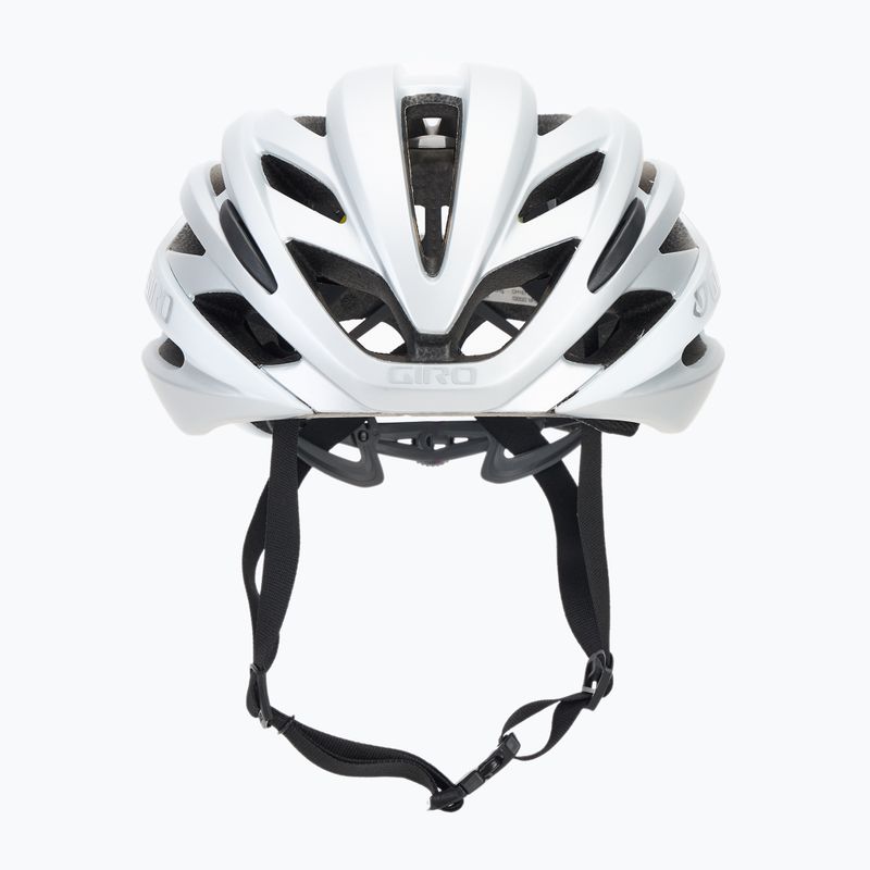 Cască de bicicletă Giro Syntax Integrated MIPS matte white/silver 2