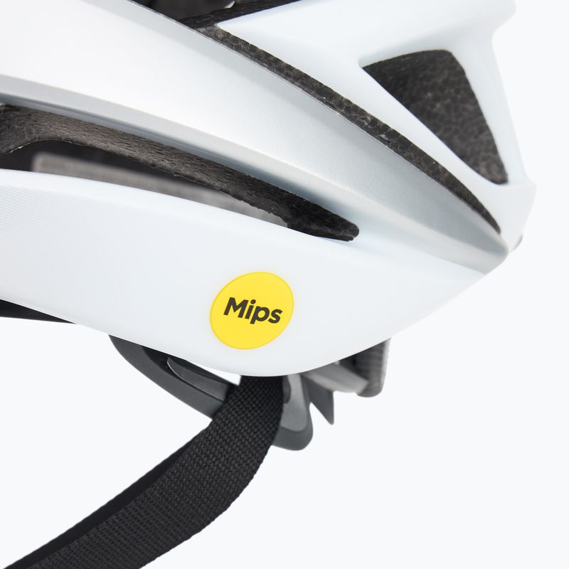 Cască de bicicletă Giro Syntax Integrated MIPS matte white/silver 5