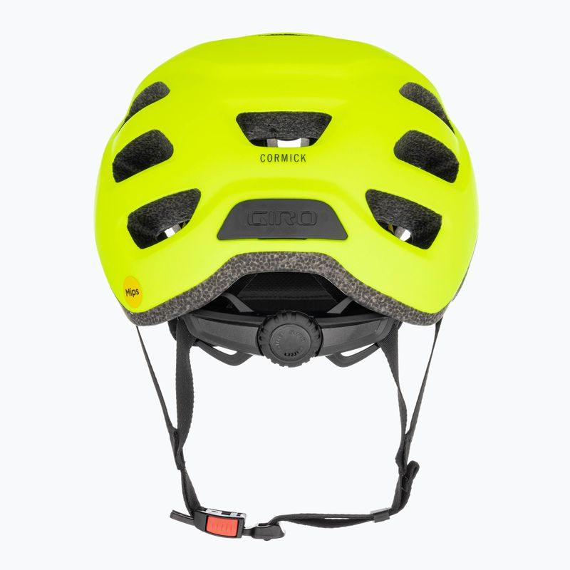 Cască de ciclism Giro Cormick Integrated MIPS matte highlight yellow black 3