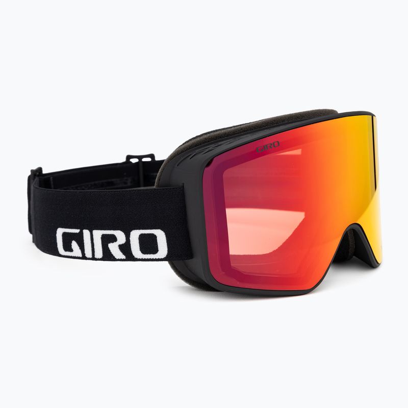 Ochelari de schi Giro Method black wordmark/ember/infrared 2