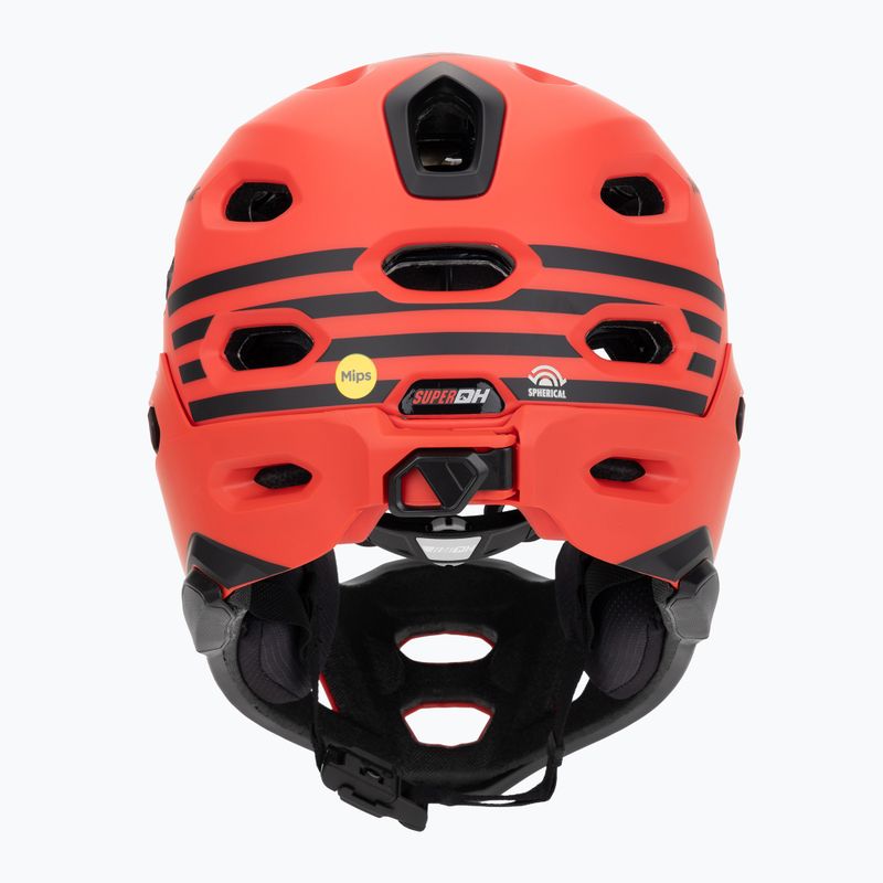 Cască de ciclism Bell FF Super DH MIPS Spherical fasthouse matte gloss red/black 4