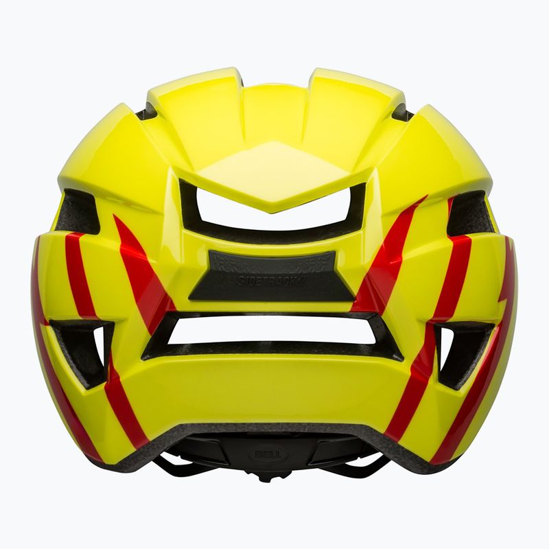 Cască de ciclism pentru copii Bell Sidetrack II Jr gloss hi-viz/red 3