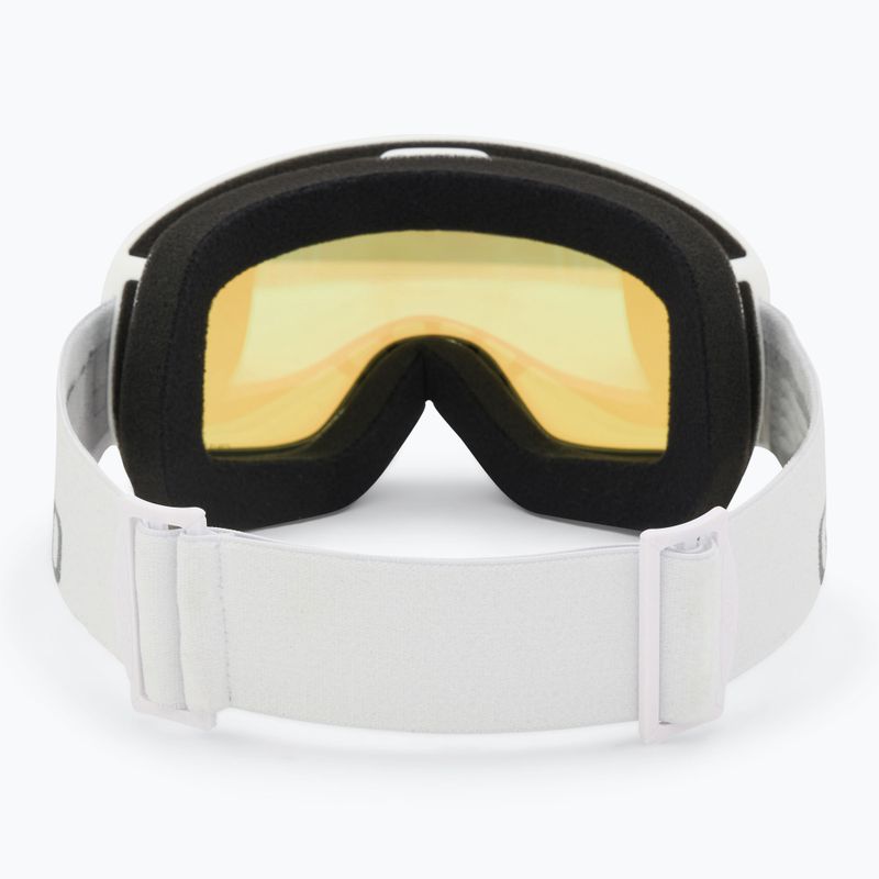 Ochelari de schi Giro Cruz white wordmark/ yellow boost 3