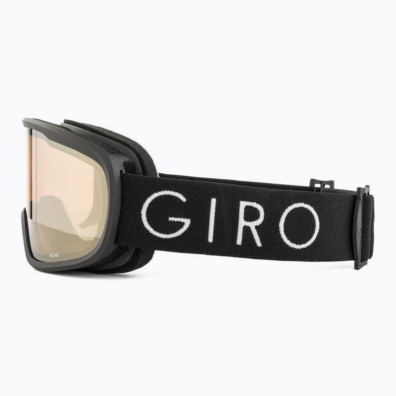 Ochelari de schi pentru femei Giro Moxie black core light/amber gold/yellow 5