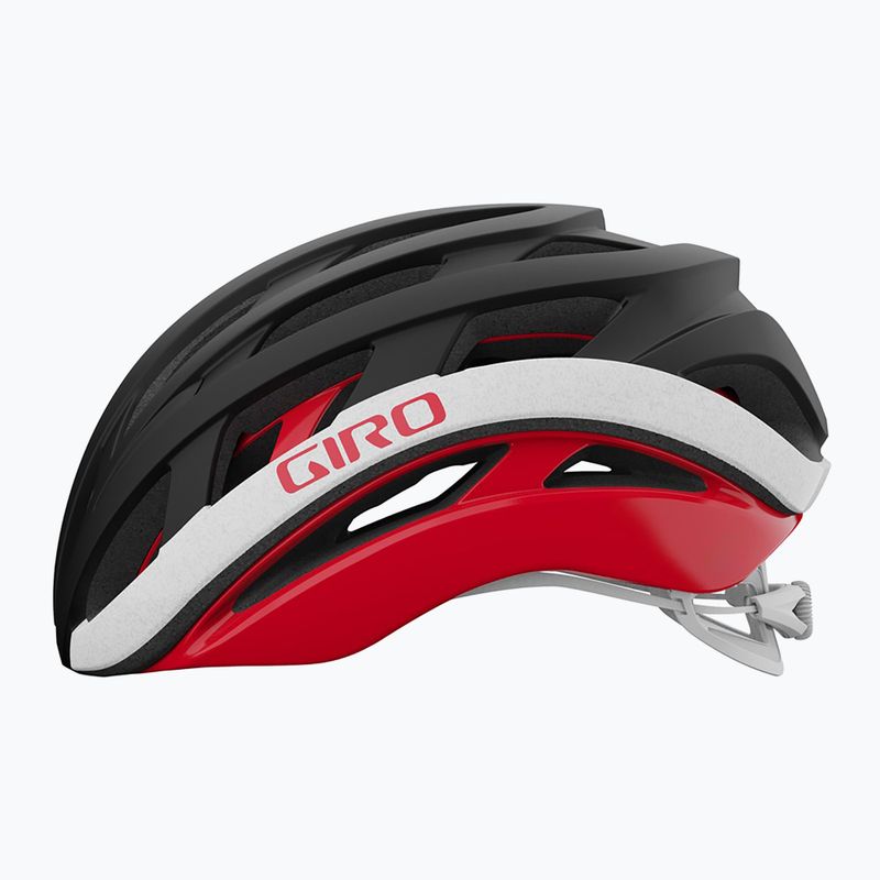 Cască de bicicletăGiro Helios Spherical MIPS matte black/red 2