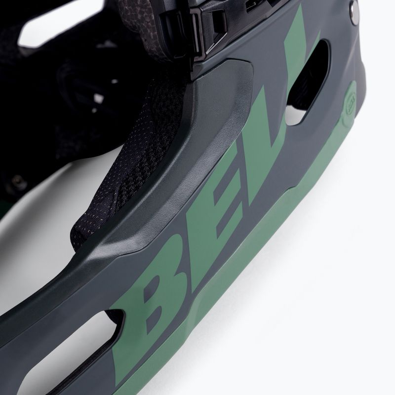 Cască de bicicletă BELL Full Face Super 3R Mips verde BEL-7126668 8