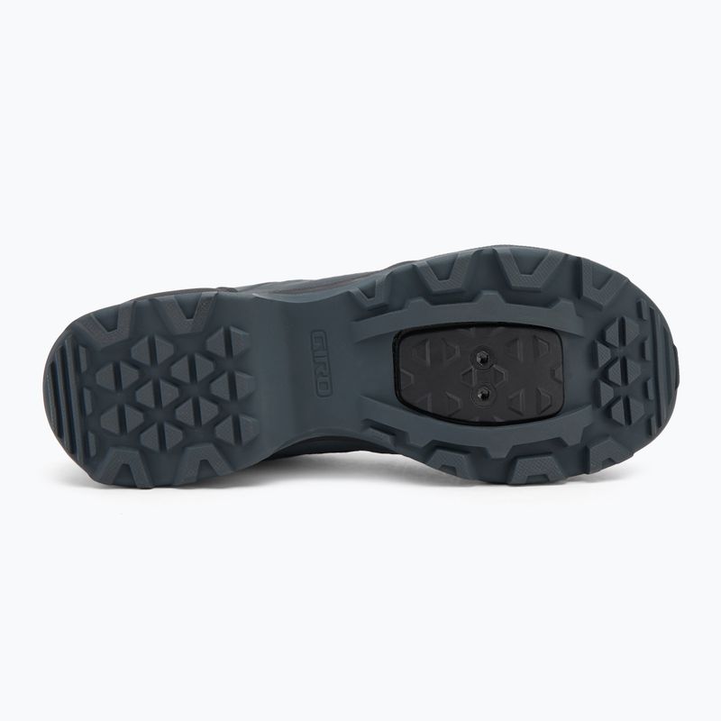Încălțăminte de ciclism MTB pentru bărbați Giro Gauge Boa dark shadow/black 4