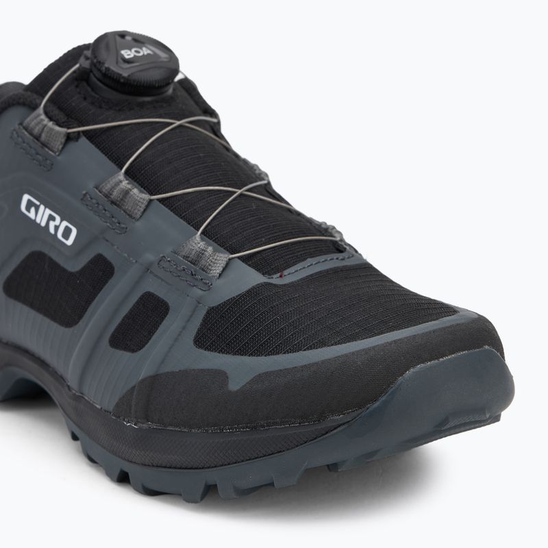 Încălțăminte de ciclism MTB pentru bărbați Giro Gauge Boa dark shadow/black 7