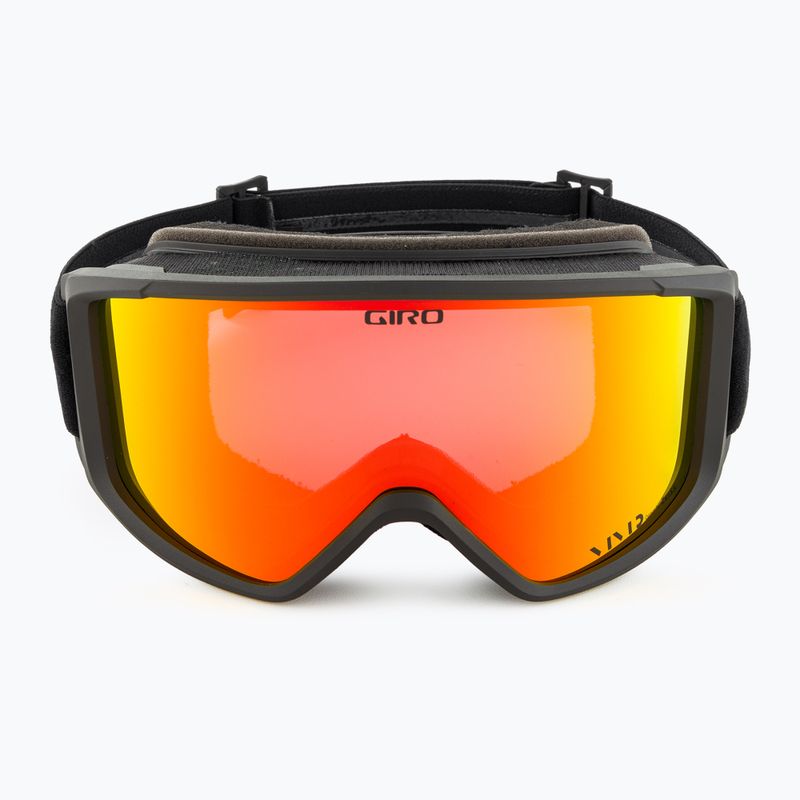 Ochelari de schi Giro Index 2.0 black wordmark/vivid ember 2