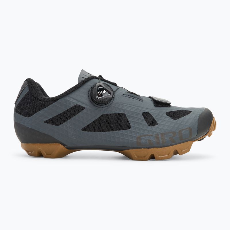 Încălțăminte de ciclism MTB pentru bărbați Giro Rincon dark shadow gum 2