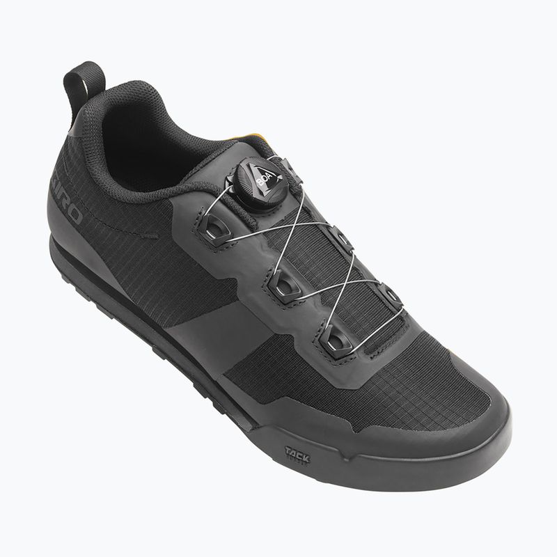 Încălțăminte de ciclism platformă pentru bărbați Giro Tracker Boa black 2