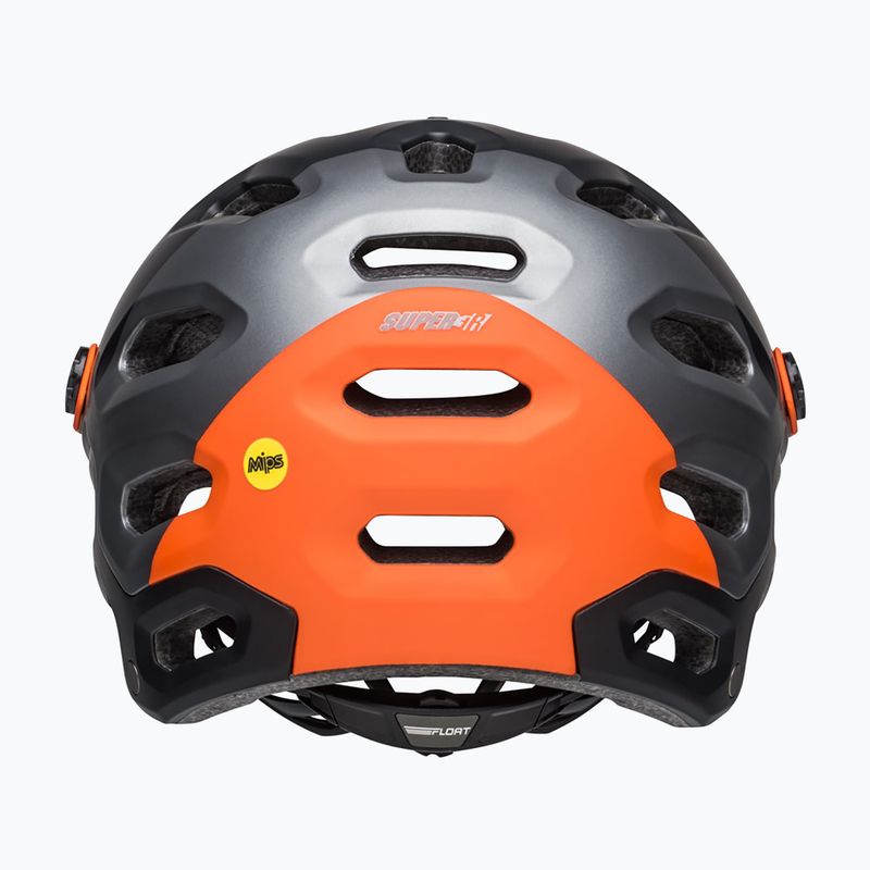 Cască de ciclism Bell Full Face Super 3R MIPS matte orange/black 5