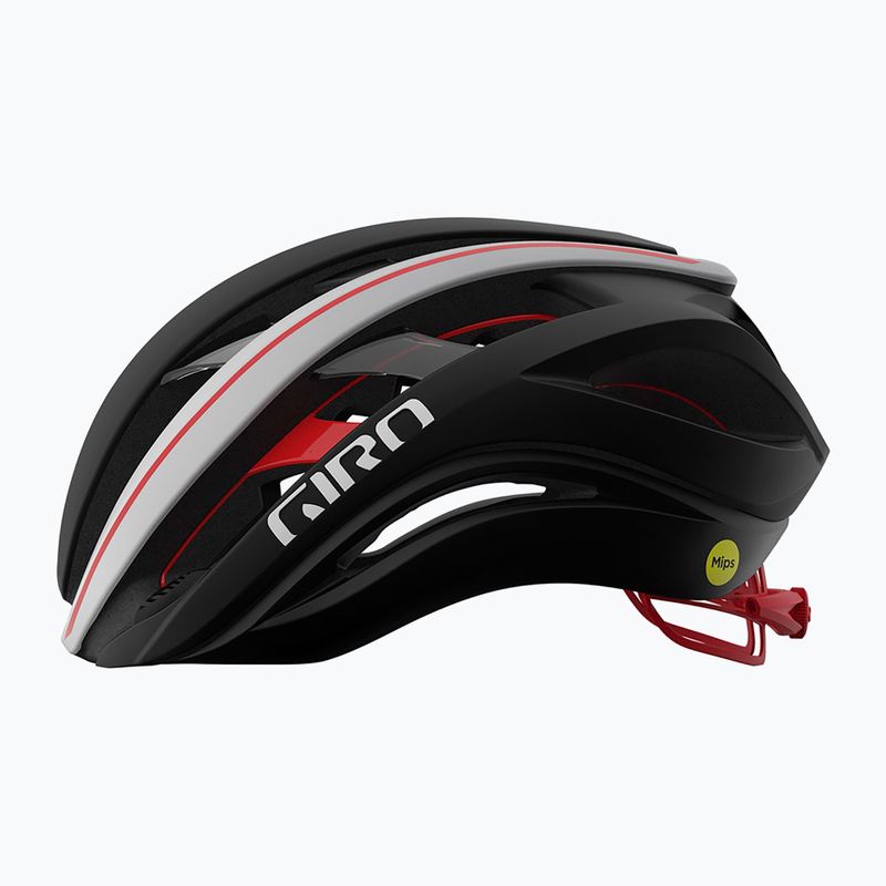 Cască de bicicletă Giro Aether Spherical MIPS matte black/white/red 2