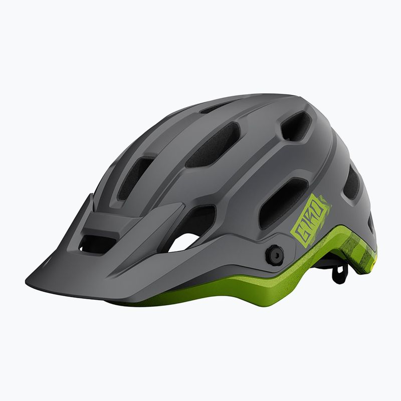 Cască de bicicletă Giro Source Integrated MIPS matte metallic black/ano lime