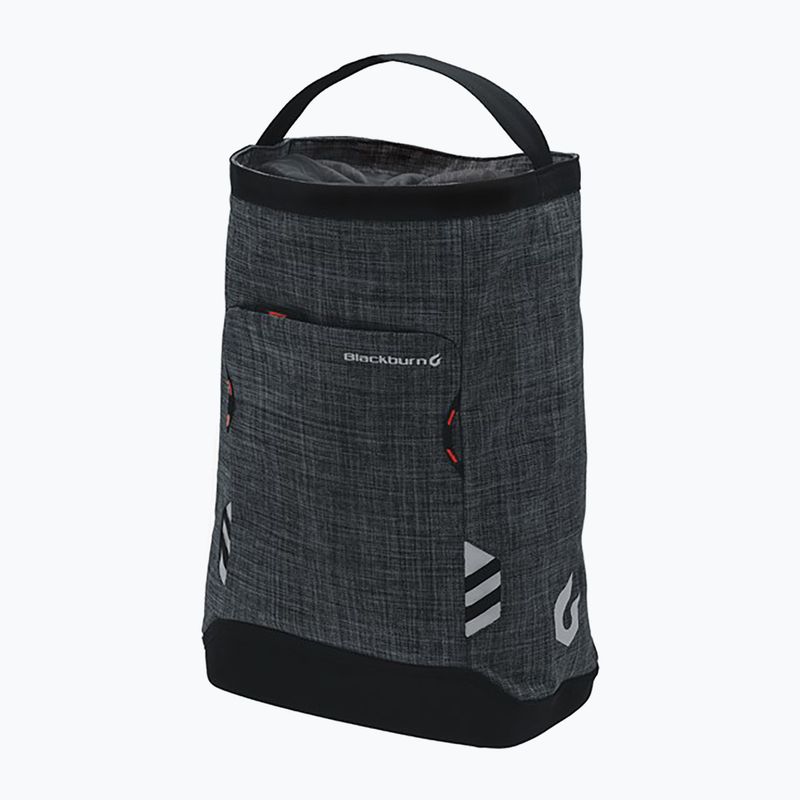 Geantă de bicicletă pentru portbagaj Blackburn Central Shopper's 23 l negru