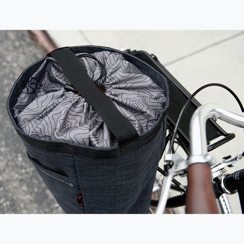 Geantă de bicicletă pentru portbagaj Blackburn Central Shopper's 23 l negru 6