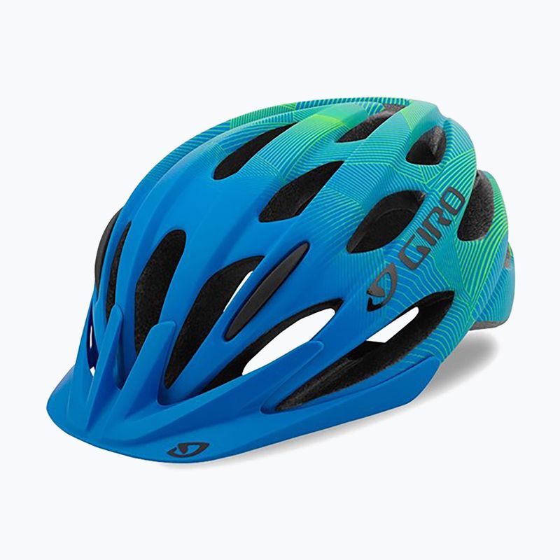 Cască de bicicletă pentru copii Giro Raze matte blue/lime 9