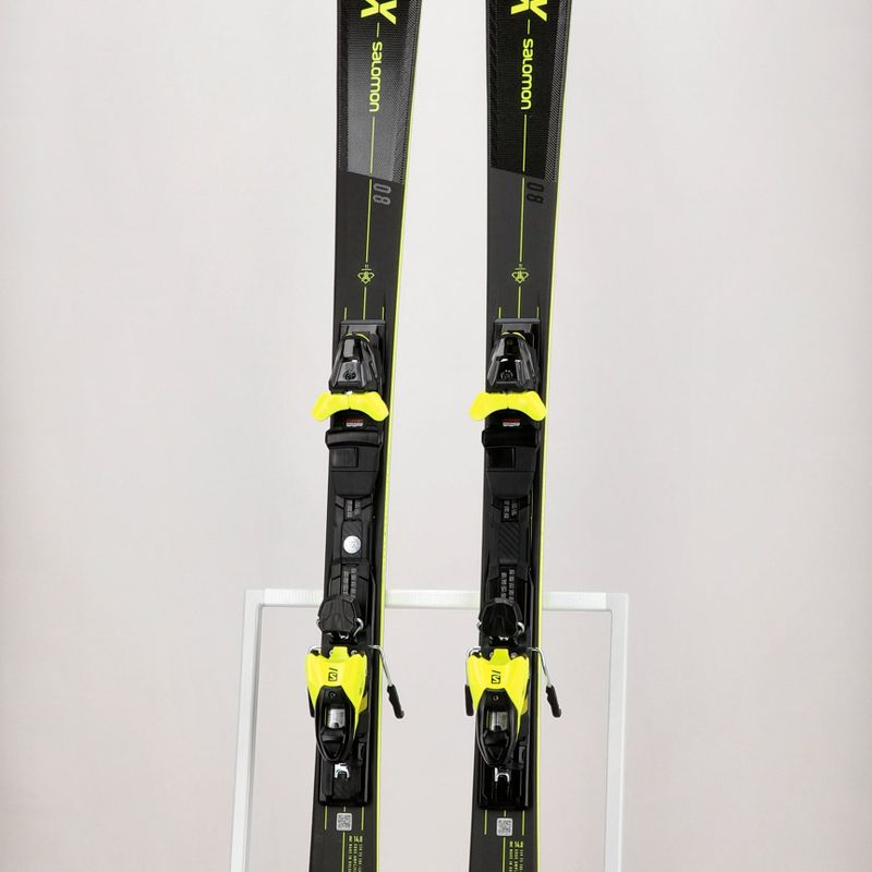 Schiuri de coborâre pentru bărbați Salomon S/Max 8 gri + M11 GW L41134400/L411113200010 11